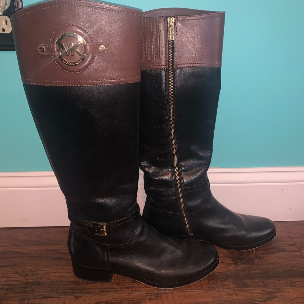 Michael Kors 2 toned boots